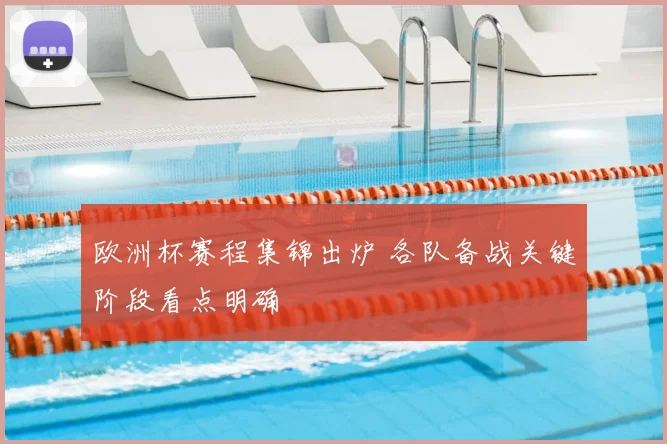 欧洲杯赛程集锦出炉 各队备战关键阶段看点明确